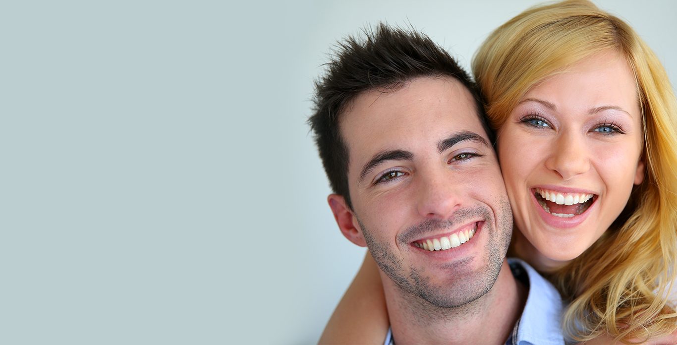 Smiling couple